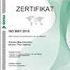 Zertifikat ISO 9001/2015